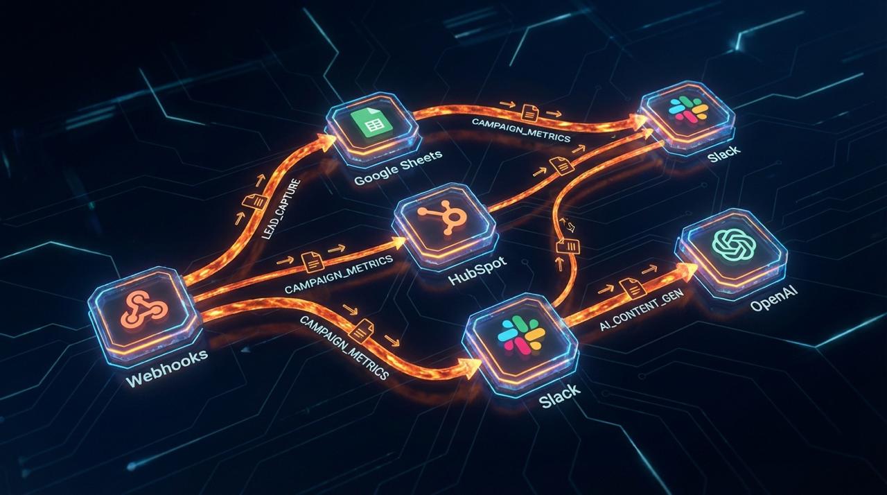 Content agency AI automation workflow showing time savings